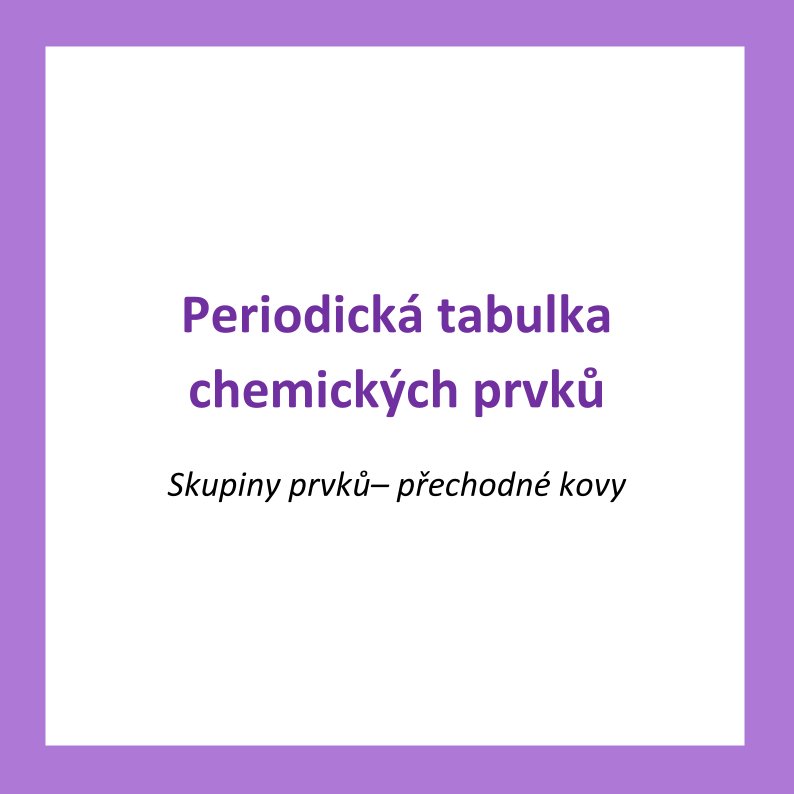 Extracted from _SPPT_10_přechodné kovy